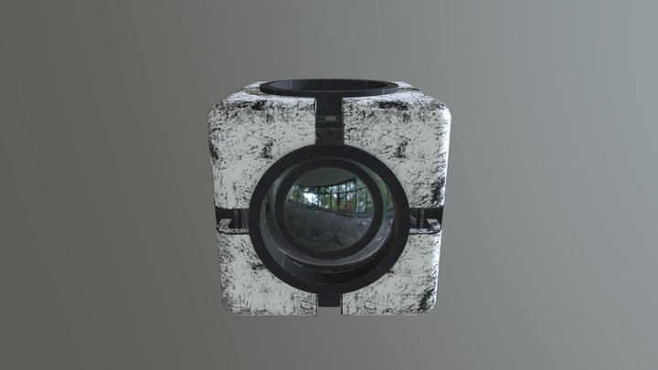 Simple cube-camera thingy 3D Model