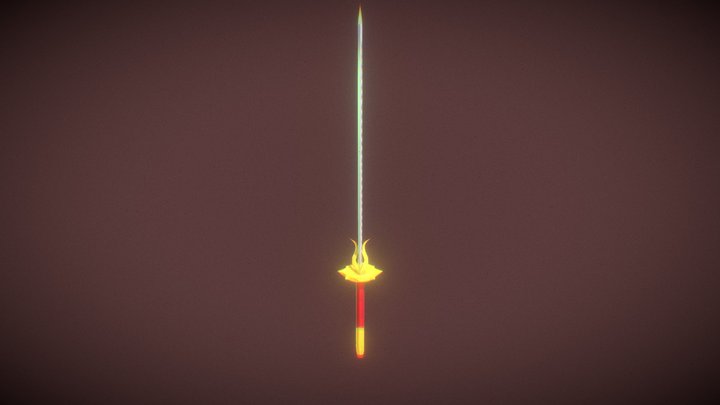 McDonald's Sword 3D Model