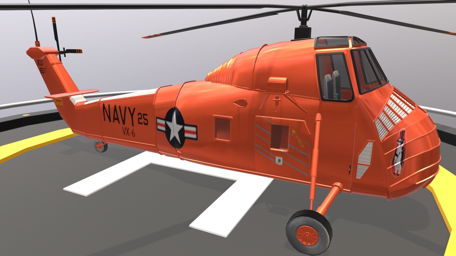 Military navy Helicopter Buy Royalty Free 3D model by Ainaritxu14