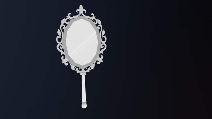 White Mirror 3D Model