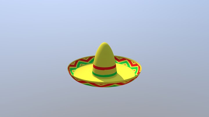 mexican hat 3D Model