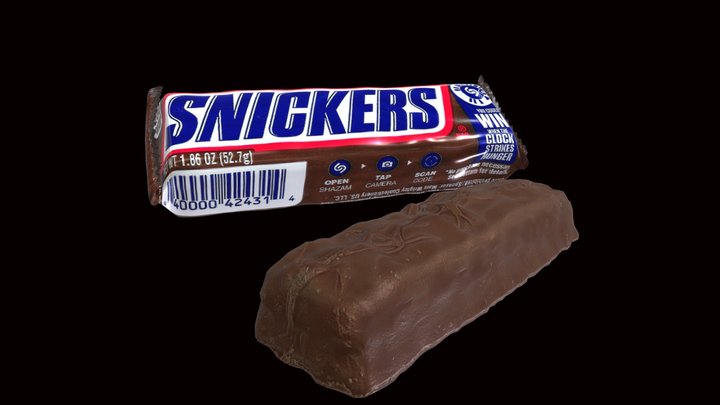 SNICKERS 3D Model