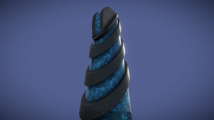 Sci-fi Building 8 – Free 3D Model STL