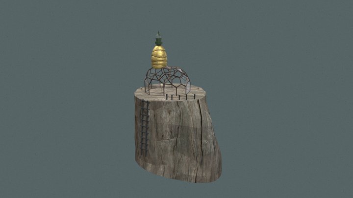 lereya baboch lighthouse gallery concept 3D Model