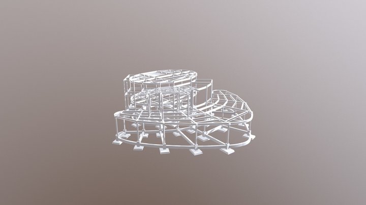Cafe Da Nang Rev01 3D Model