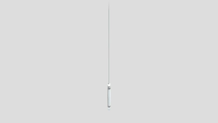 Chinese Jian Sword 3D Model