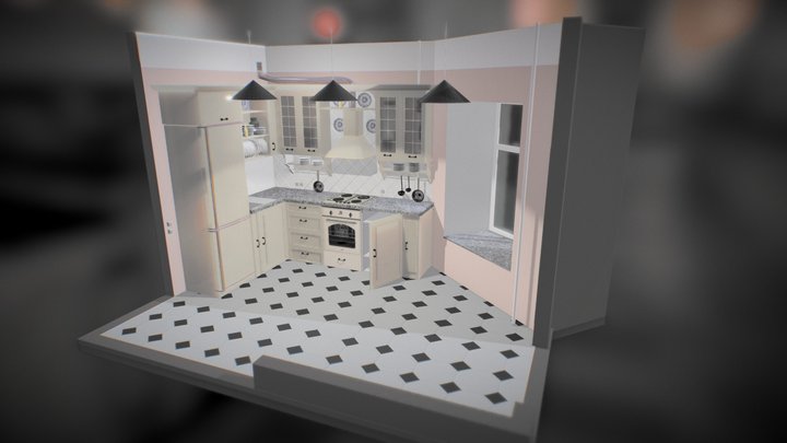 Kitchen project 3D Model
