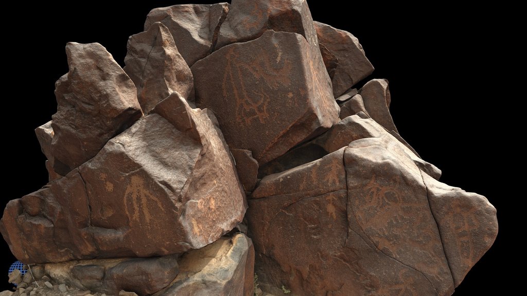 Petroglyph J6, Khatm Al Melaha, Kalba, Sharjah