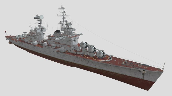 Chinese PLAN Pr68-bis Cruiser Modernization(黑龙江)
