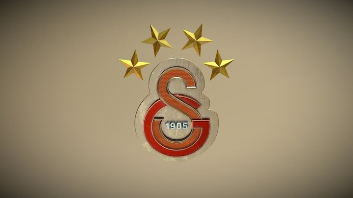 Galatasaray Logo 3D Model