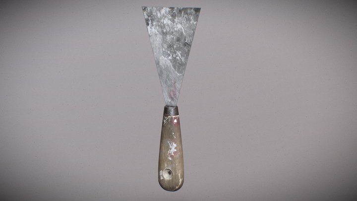 The Old Spatula 3D Model