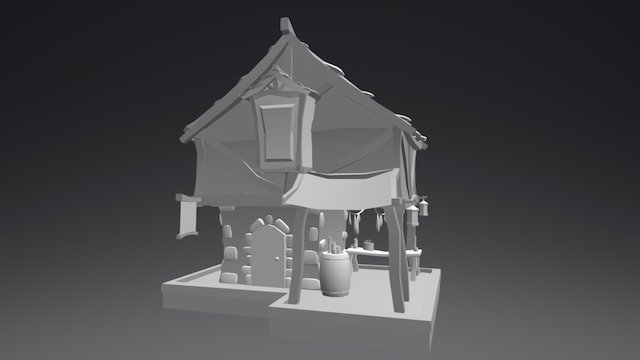 Villagetest 3D Model