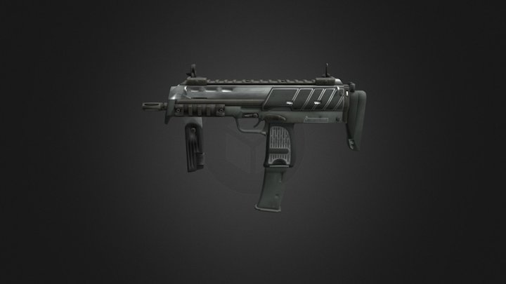 MP7 | Armor Core 3D Model