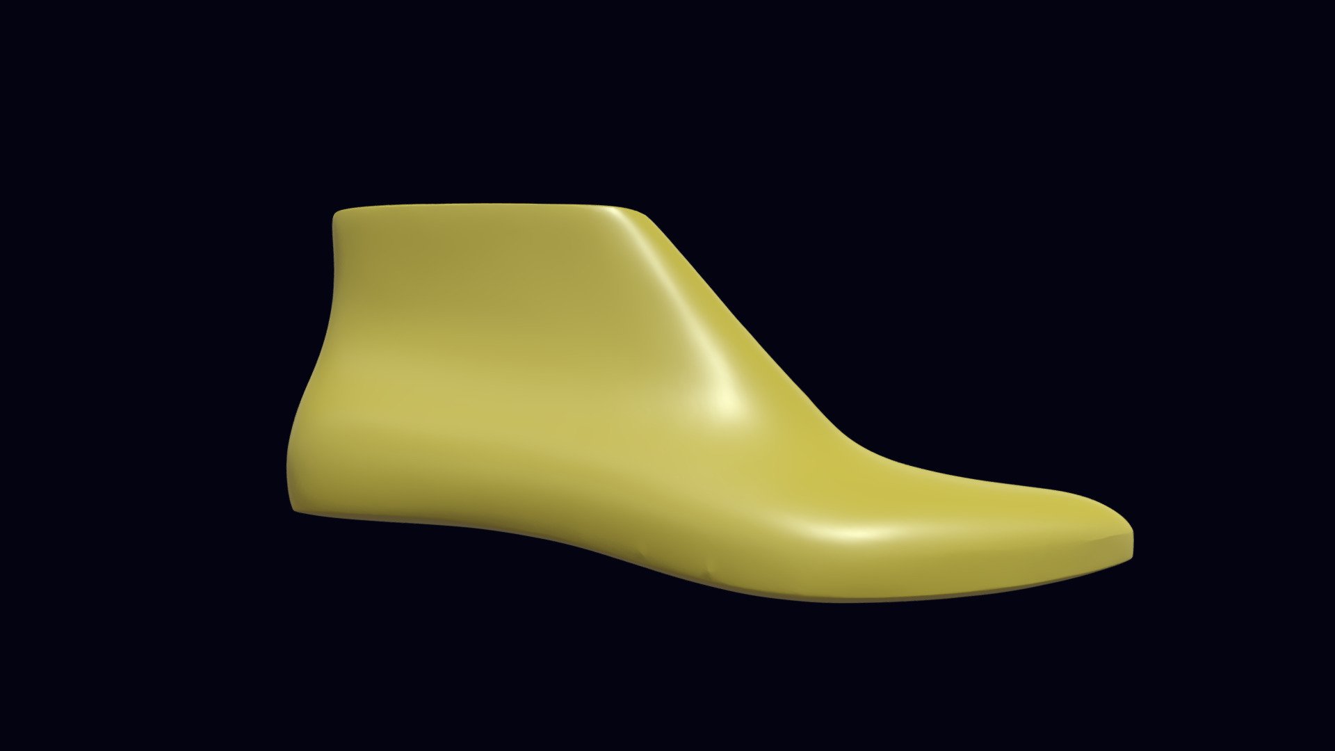 Heeled Almond Toe Boot Last - 3D model by The Last Maker (@shoetopia ...