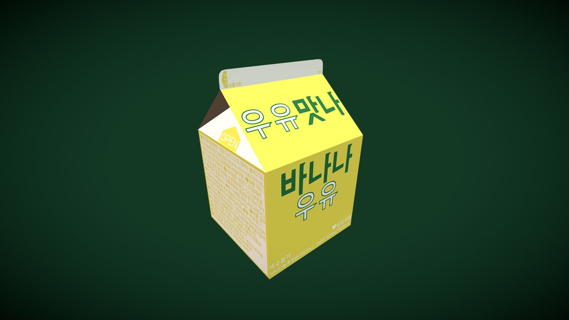 Korean_500ml_Banana_Milk