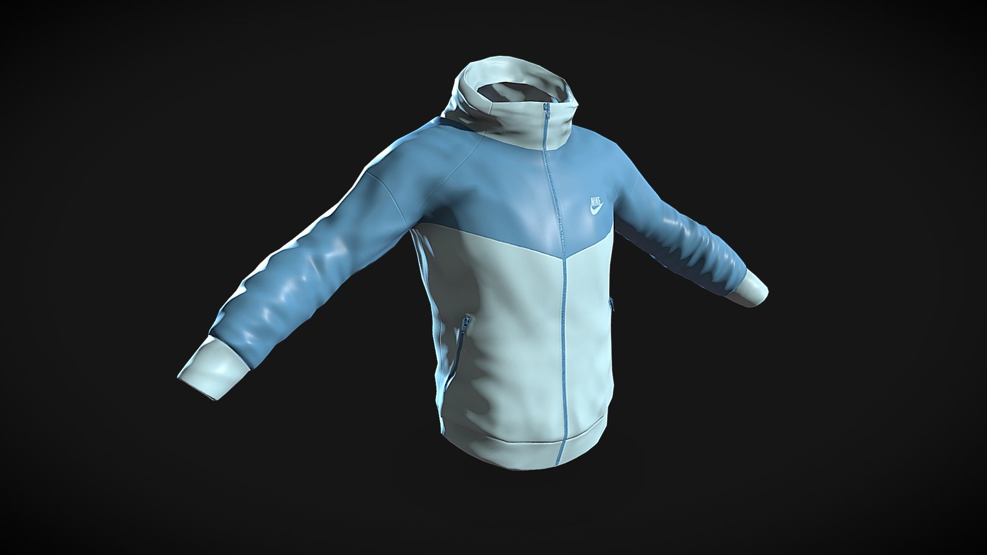 Nike Jacket - 3D model by JeanLucHaag [72f5efb] - Sketchfab