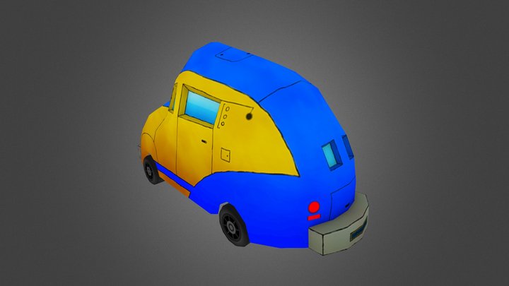 MiniCar 3D Model