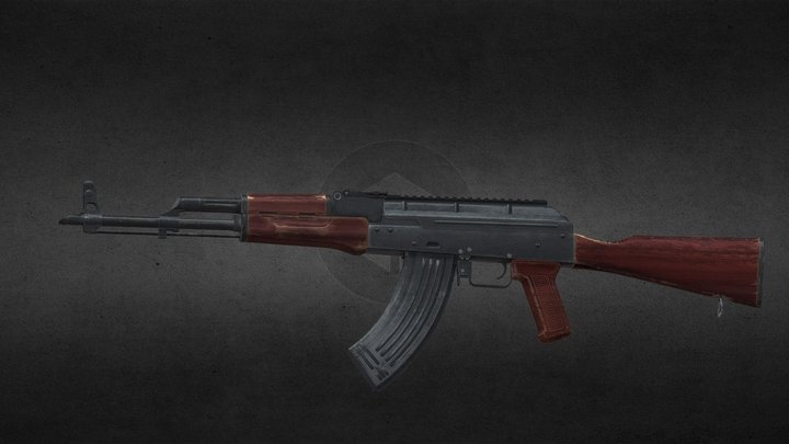 AK47 – Modello 3D gratuito STL