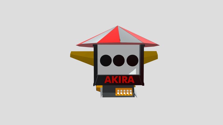 AKIRA WITHOUT GROUND 3D Model