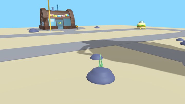 Krusty crab 3D Model