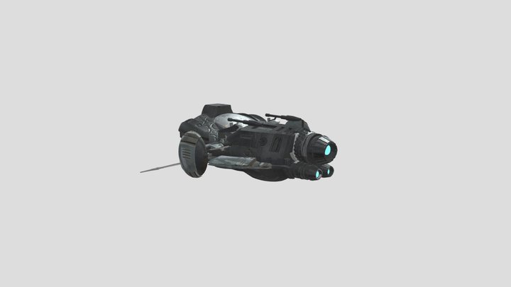 spaceship 3D Model