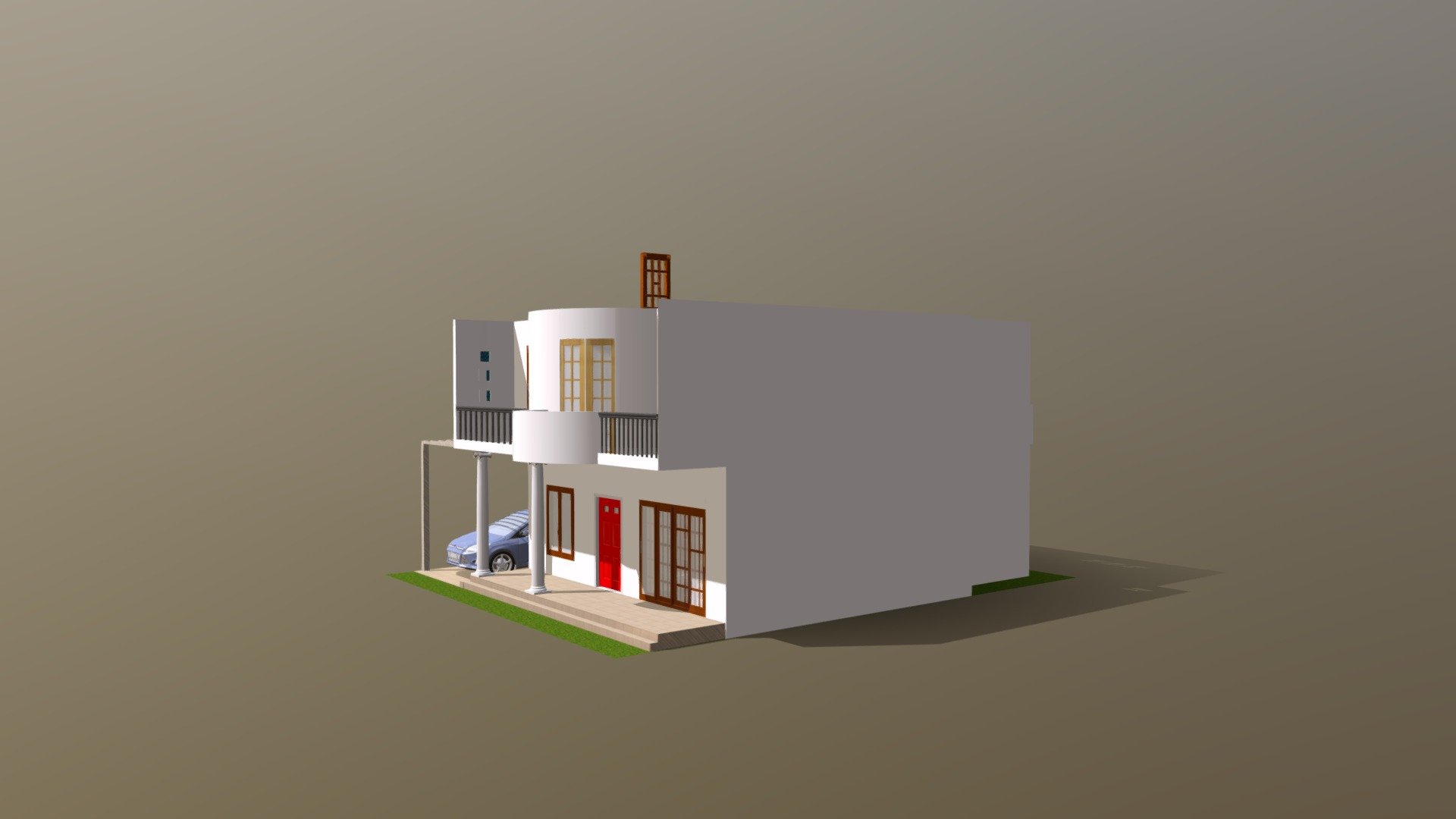 Asanka House 3D view