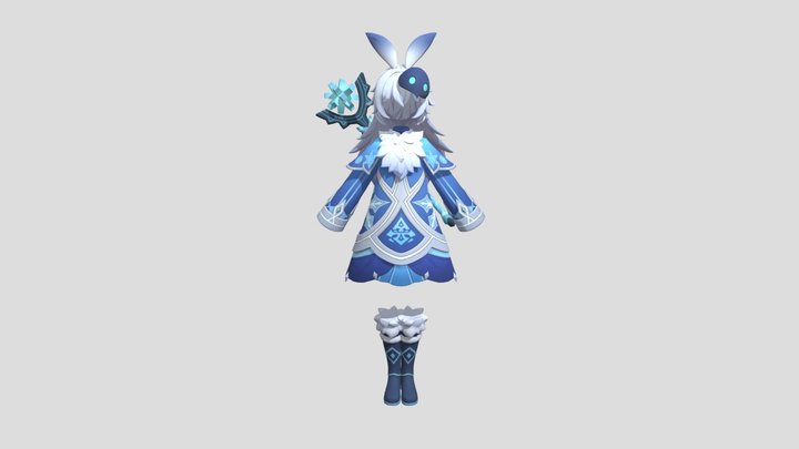 Wicked Warlock - Manekina 3D Model