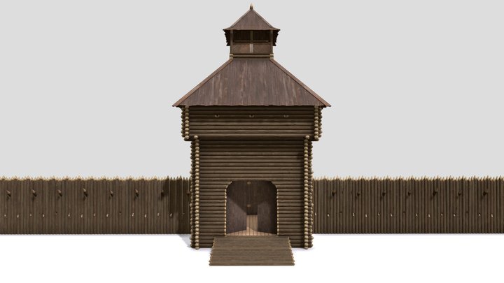 Element of a 17th century Russian fortress