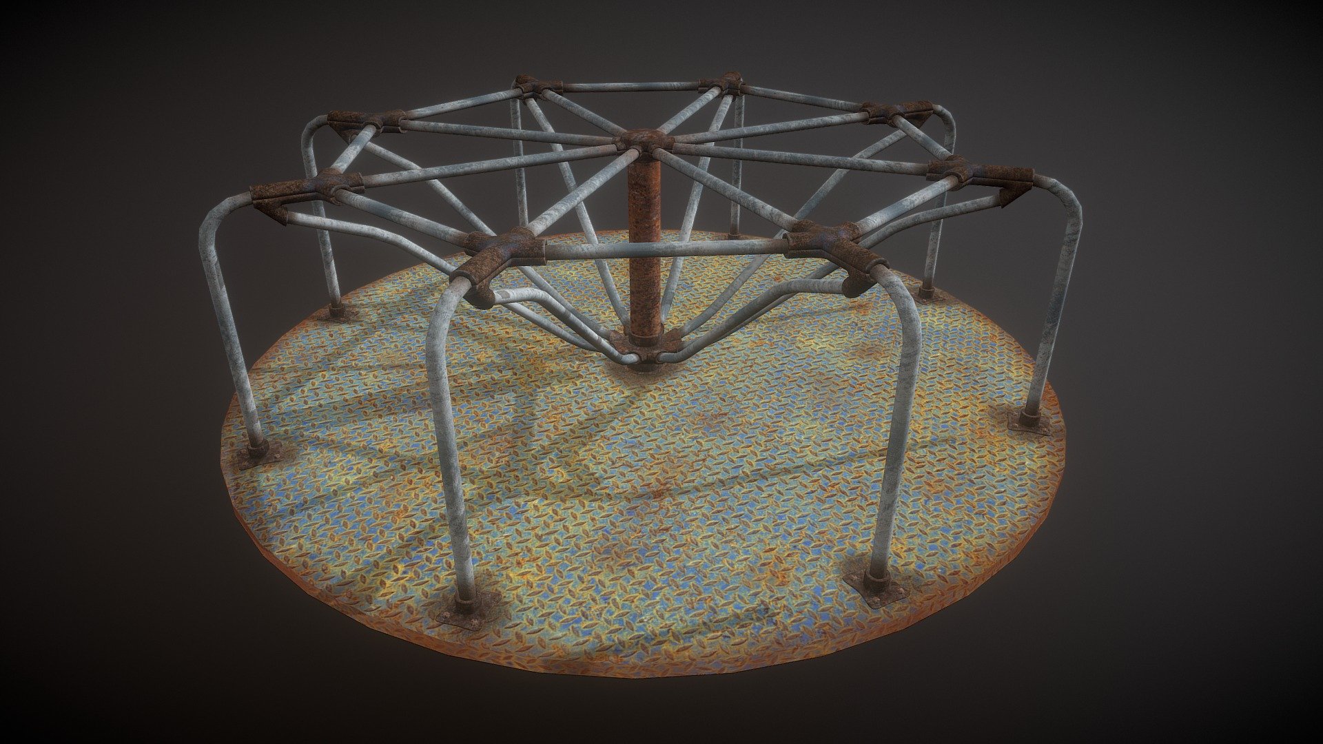 Playground Spinner 3D Model