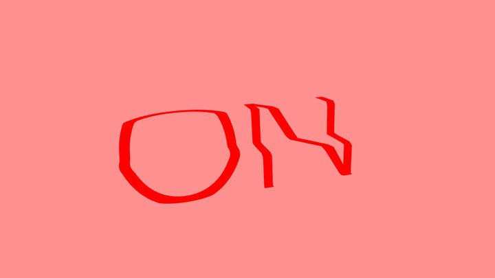 ON_monogram02.c4d 3D Model