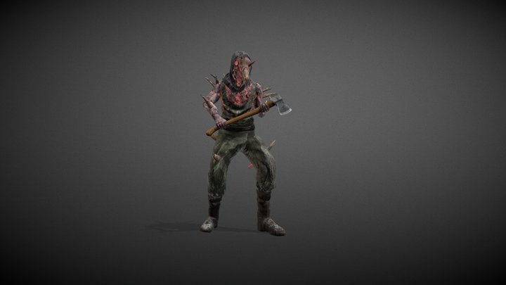 Afflicted Animations - Falsepine Enemy 3D Model