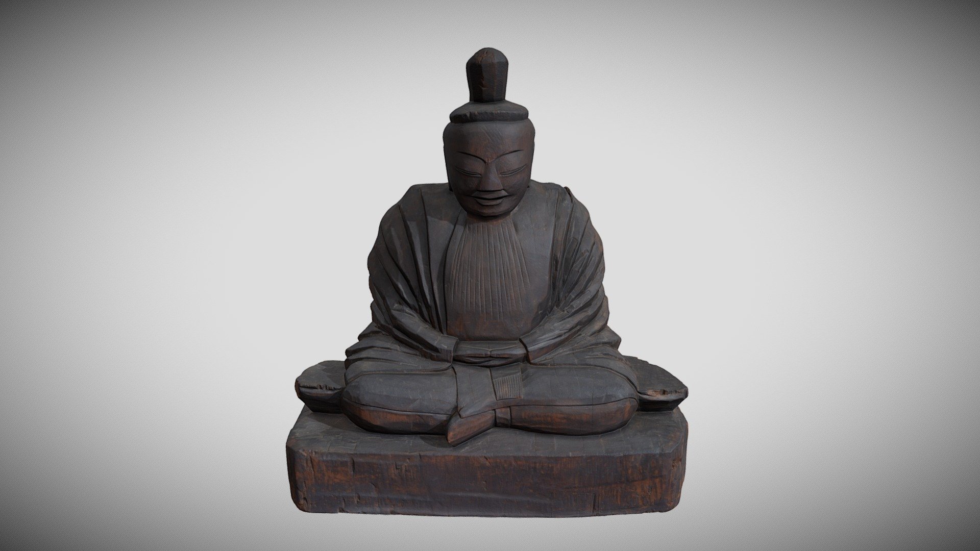 円空作仏像群（神像） — Sketchfab embed 3D viewer