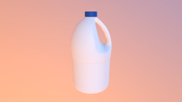 Bleach Bottle version 1 3D Model