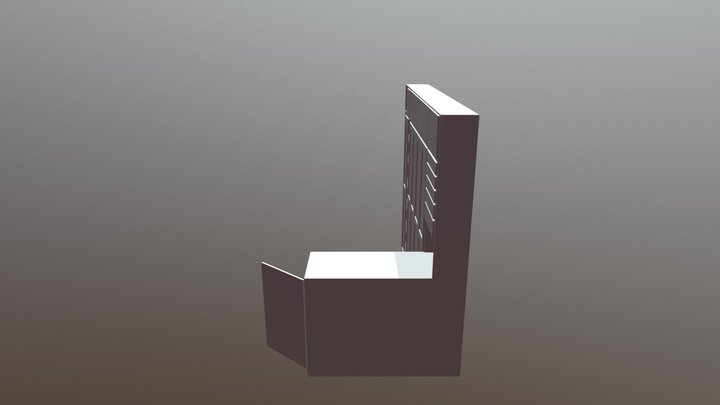 書櫃 3D Model