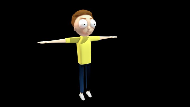 Morty (Rigged) 3D Model