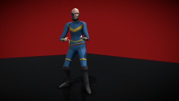 Character Model : Maxine Cross 3D Model