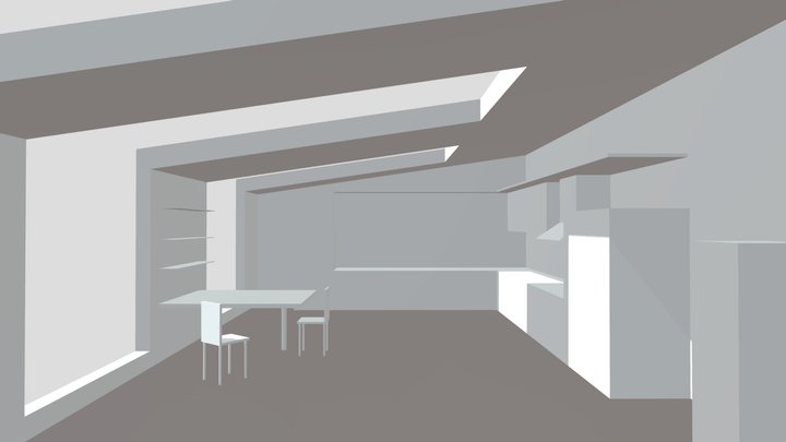 Environment Blockout 3D Model