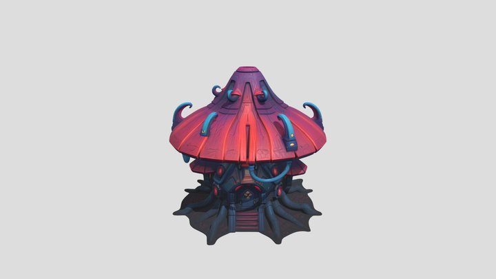 Monster Structure - Game Ready Beast