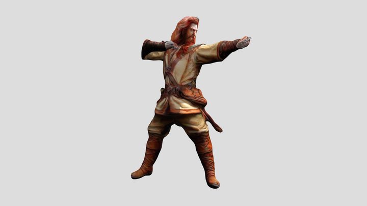 Tanis Halfelven 3D Model