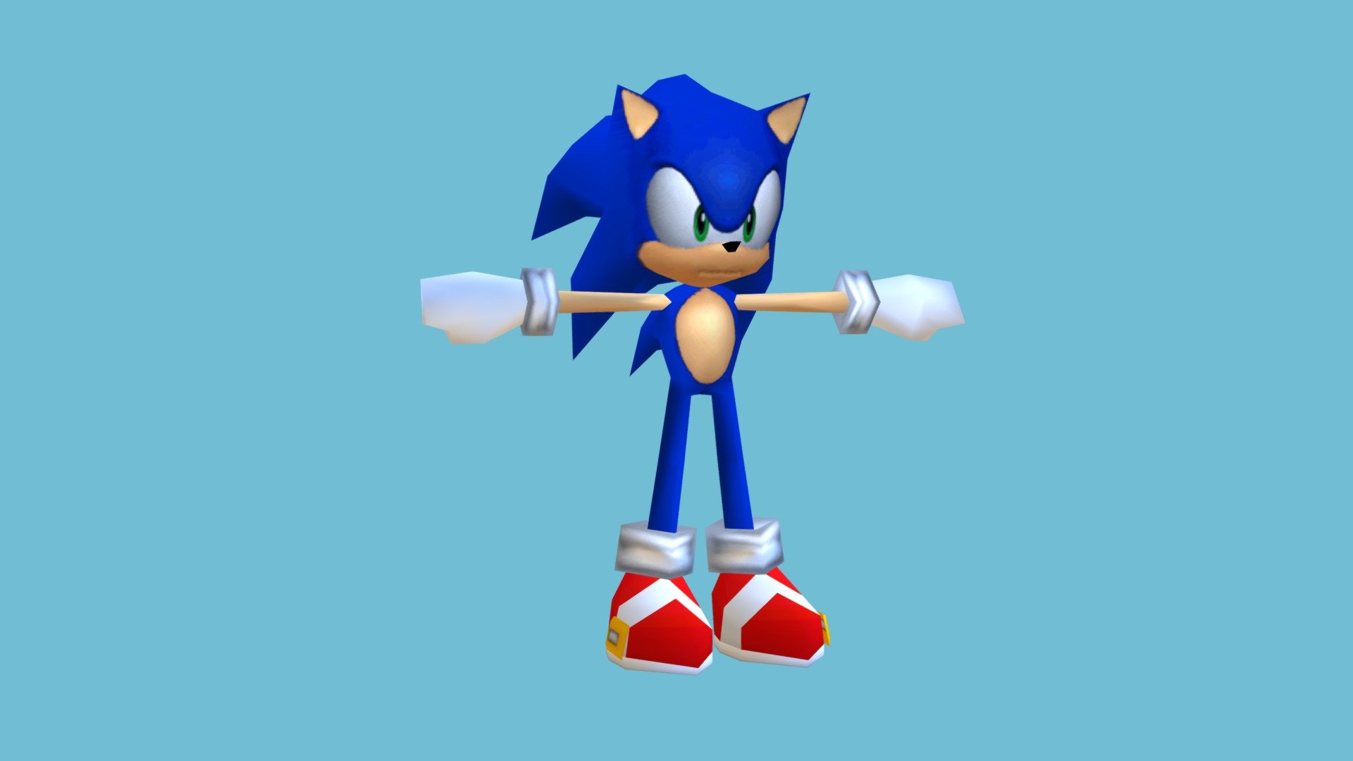 Sega Superstars Tennis Sonic Download Free 3d Model By Clwent