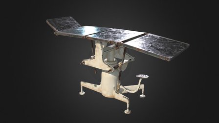 Alcatraz Examination Table 3D Model