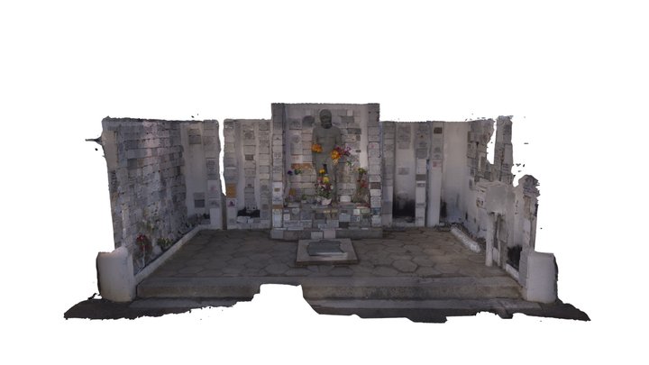 Animita del indio desconocido, Punta Arenas 3D Model