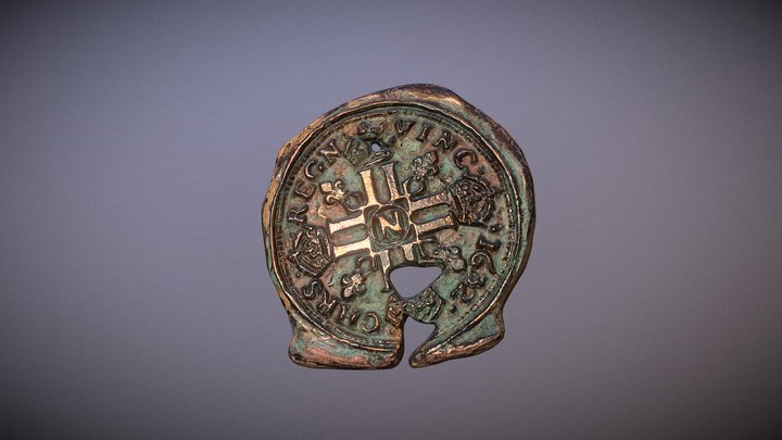 Doblón 1632 3D Model