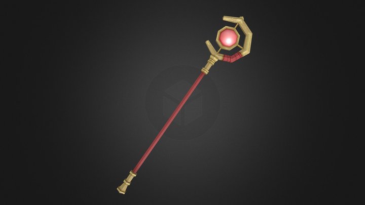 Frieren Staff 3D Model