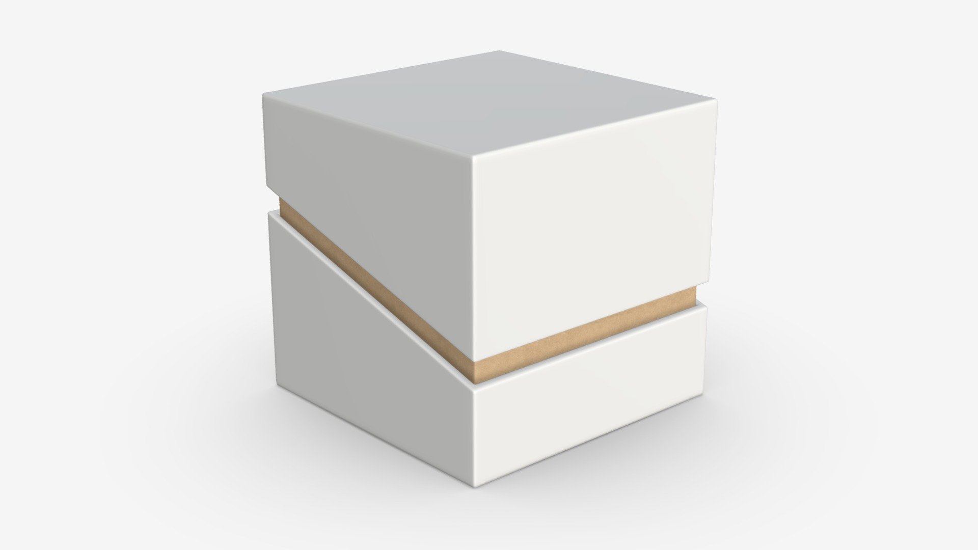 Paper gift box mockup 01 - Buy Royalty Free 3D model by HQ3DMOD ...