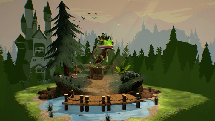 Enchanted Forest 3D Model