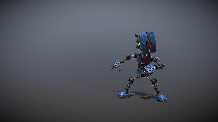 Patrol Bot 3D Model