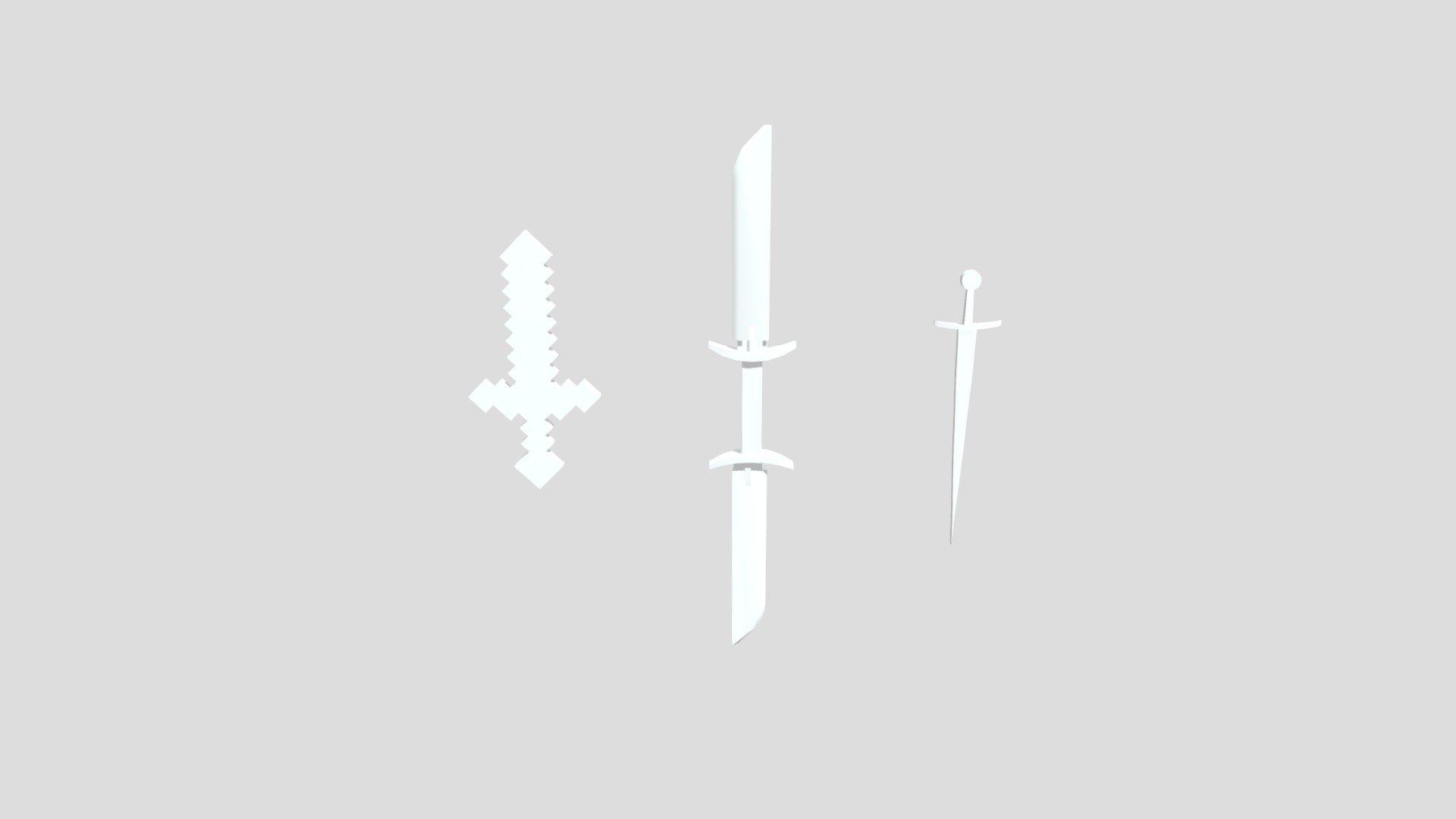 Swords - 3D model by elina2.0 [7304101] - Sketchfab