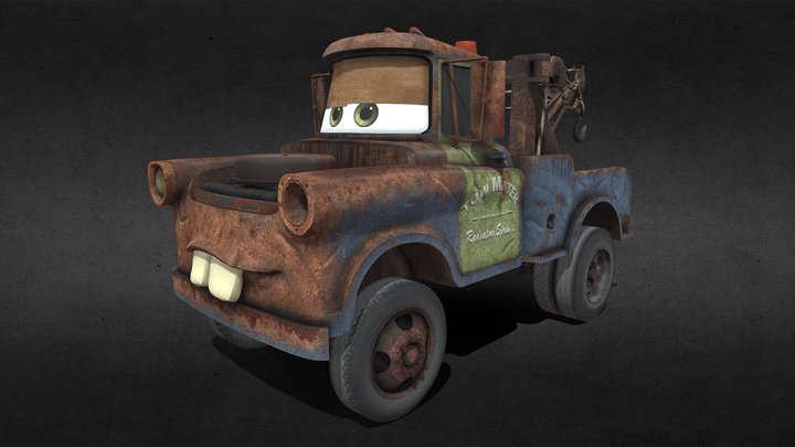 Kinect Rush - Tow Mater – Modello 3D gratuito STL