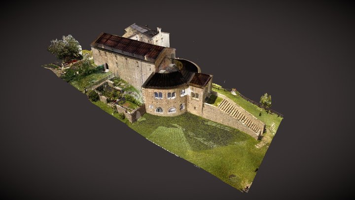 San Pietro al Monte point cloud 3D Model